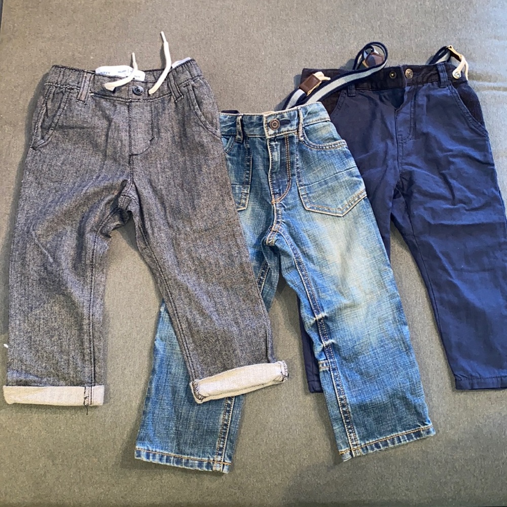 Assorted boys pants Tommy Hilfiger, Zara, Old Navy